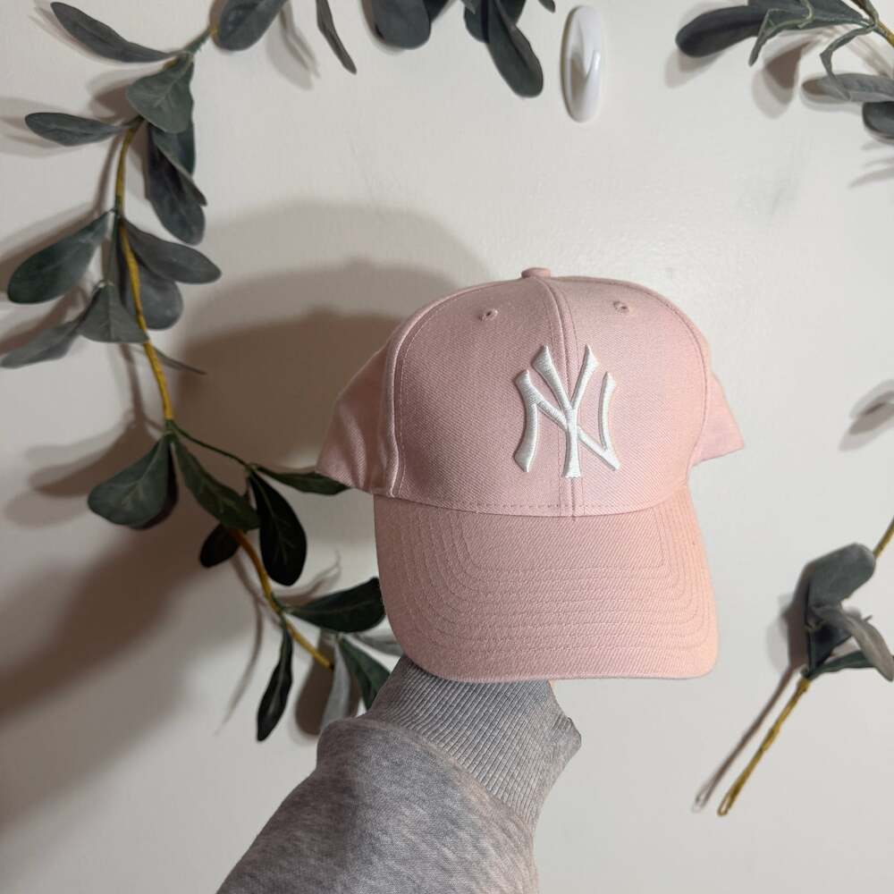 Pink NY Baseball Hat